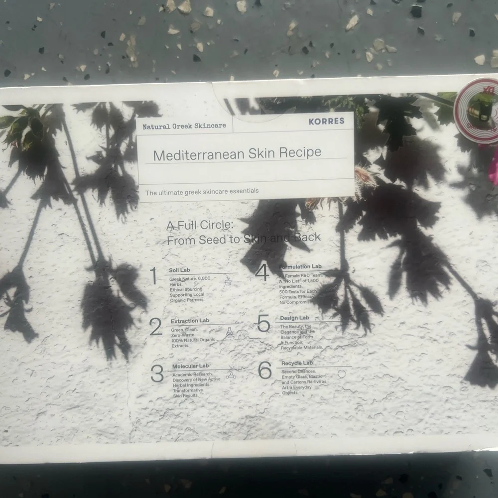 Korres Mediterranean Skin Receipe - Picture 3 of 3